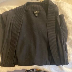 Black Worthing Cardigan